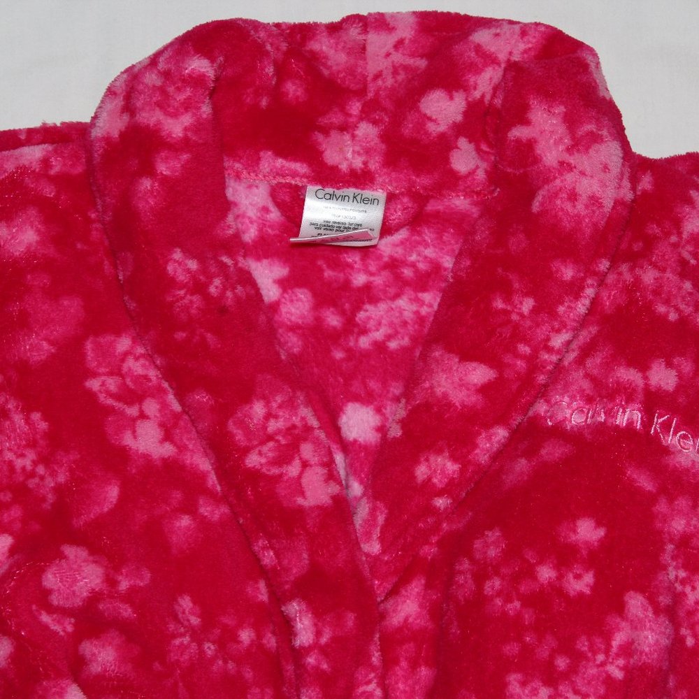 Calvin Klein Girls Plush Robe